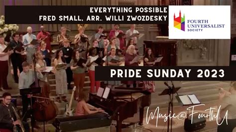 Everything Possible Fred Small Arr Willi Zwozdesky Music FourthU