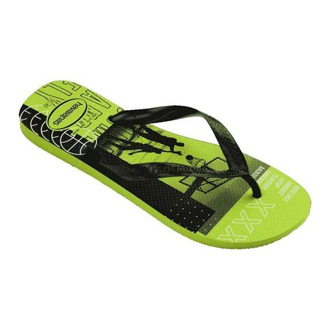 Chinelo Havaianas Top Athletic Verde Limão 39 40 Shoploko Por