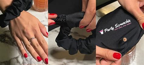 Party Scrunchie Ecco L Elastico Per Capelli Che Protegge Dalla Droga