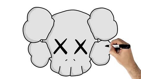 How To Draw Kaws Hypebeast Howtodraw Youtube