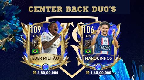 TOTY BRAZILIAN CENTRE BACK DUO S FT EDER MILITAO MARQUINHOS GAMEPLAY