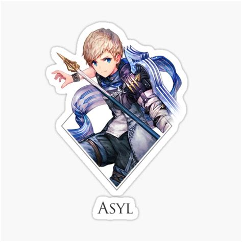 Asyl From Harvestella Sticker For Sale By HelloBujo Redbubble