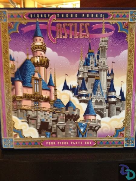 New Disney Theme Parks Castles Merchandise Hits Store Shelves In Walt