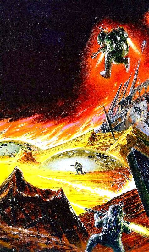 Starship Troopers 1950s Magazine Illustration Dangerous Universe