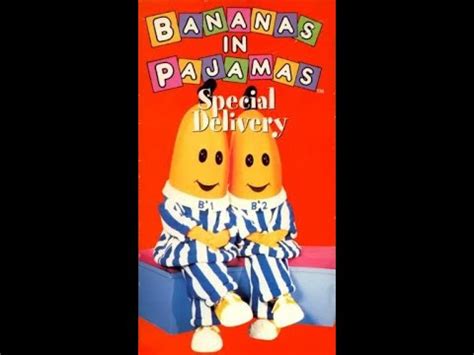 Bananas In Pyjamas Pajamas Special Delivery 1997 US VHS YouTube