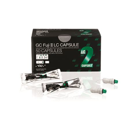 Gc Fujilccapc2 Fuji Ii Lc Capsules C2 Box 50 Henry Schein New Zealand