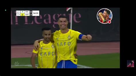 Al Nassr Vs Al Fateh 5 0 Cristiano Ronaldo Hatrick Goals ️ ️ Youtube