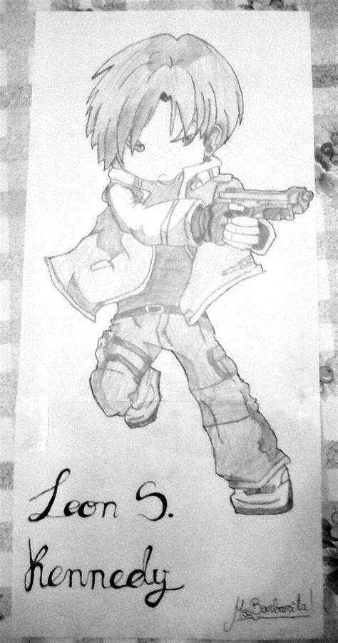 Leon S Kennedy Resident Evil By Mssbarbaritaa On Deviantart