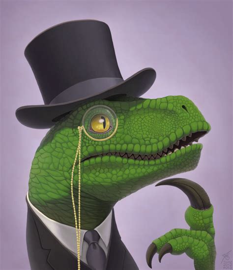 Fancy Philosoraptor By Thazumi On Deviantart