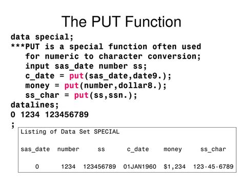 Ppt An Introduction To Sas Character Functions Including Some New