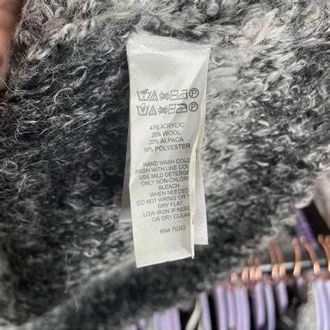 RACHEL Zoe Los Angeles New York Ombre Gray Sweater Du… - Gem