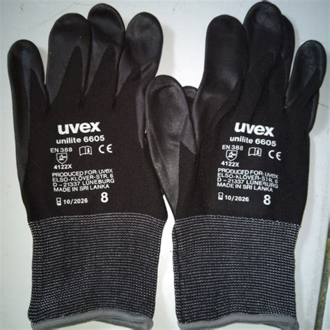 Jual Sarung Tangan UVEX Unilite 6605 Jakarta Barat Warno Safety