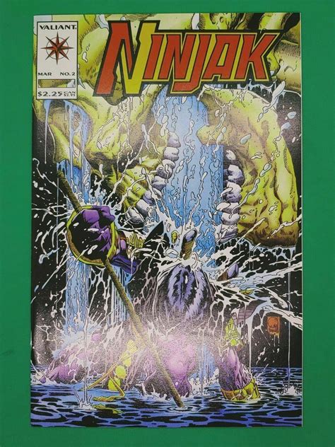 Ninjak 2 NM Valiant Comics C1B Comic Books Modern Age Valiant