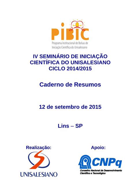 PDF Caderno De Resumos 2019 05 29 Caderno De Resumos Do IV