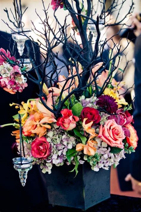 46 Beautiful Halloween Wedding Centerpieces Weddingomania