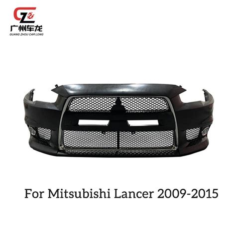 Car Front Bumper For Mitsubishi Lancer 2009 2015 Evo Style 10th