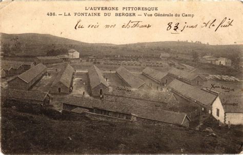 Auvergne La Fontaine Du Berger Vue Generale Du Camp France 2023 03 30