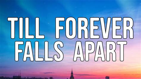 Ashe Finneas Till Forever Falls Apart Lyrics Video Youtube