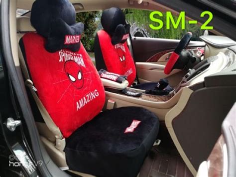 Spiderman Car Seat Covers - Velcromag