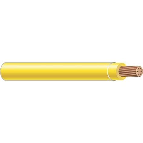 Southwire Building Wire Thhn Awg Ft Yellow Nylon Jacket