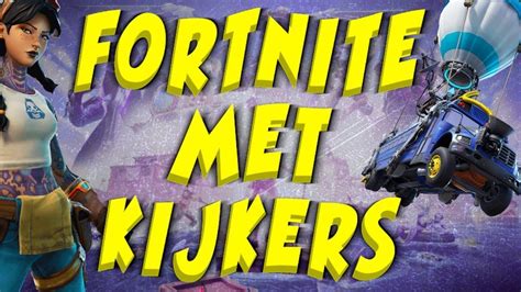 LIVE GRINDEN IN FORTNITE RANKED MET KIJKERS Livestream YouTube