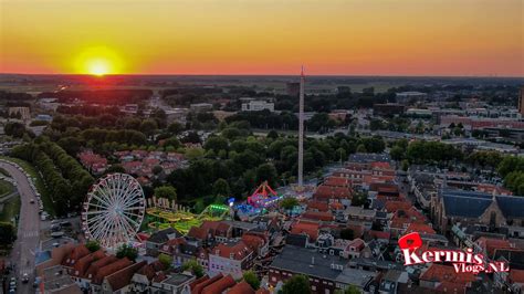 Dronefotos Kermis Hoorn 2022 Kermisvlogsnl