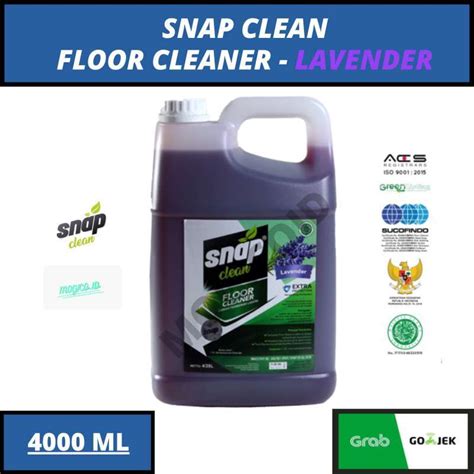 Jual Snap Clean Pembersih Lantai Floor Cleaner Cairan Pel Liter Sereh