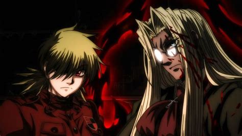 Hellsing Seras Victoria And Sir Integra Fairbrook Wingates Hellsing