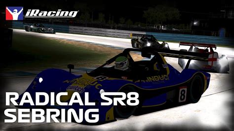 Lonely Race Radical SR8 At Sebring IRacing YouTube