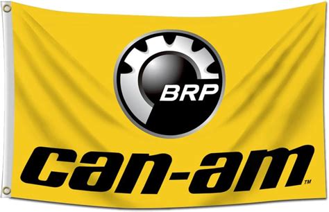 Amazon Can Am Flag X Feet Brp Banner For Car Garage Room Man