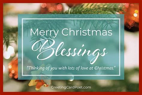 Merry Christmas Blessings