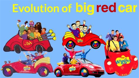 Wiggles Big Red Car Svg