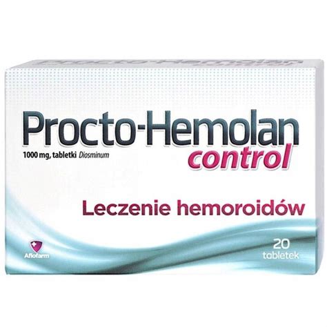 Procto Hemolan Control Na Hemoroidy Tabletek Allegro Pl