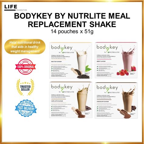 BodyKey By Nutrilite Meal Replacement Shake 代餐 Amway Shopee Malaysia