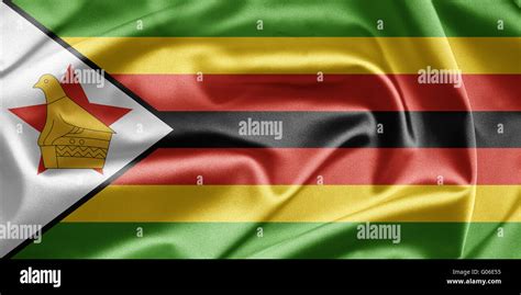 Flag Of Zimbabwe Stock Photo Alamy