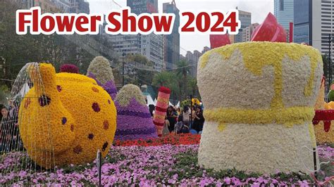 HongKong Flower Show 2024 Beautiful Flower Show YouTube