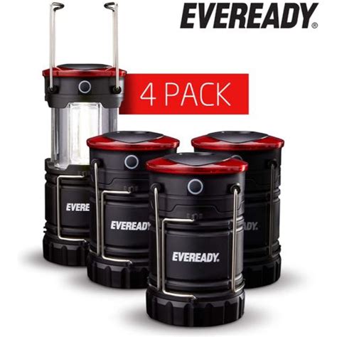 Eveready Collapsible Camping LED Lantern 4 Pack Reviews Home Tester Club