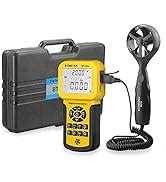 Amazon BTMETER BT 100 Handheld Anemometer Digital Wind Speed CFM