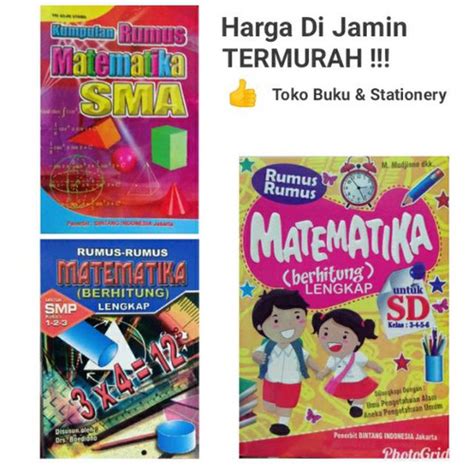 Detail Buku Kumpulan Rumus Matematika Lengkap Koleksi Nomer 9