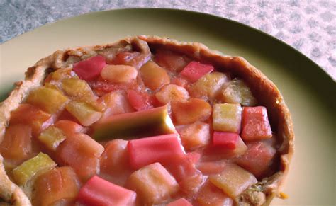 Recette Tarte à La Rhubarbe De Grand Mère