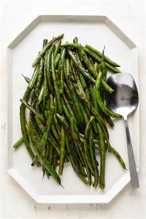 Balsamic Green Beans Foxes Love Lemons