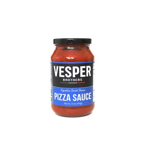 Signature Pizza Sauce - 15 oz — VESPER BROS. FOODS