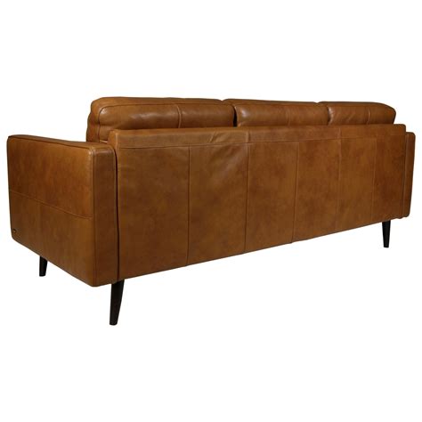 Natuzzi Editions Destrezza 119710 Contemporary Sofa with Track Arms ...