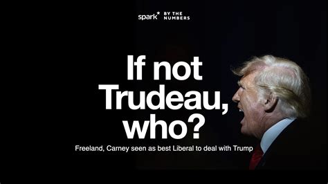spark* | Freeland, Carney seen as best Liberal to deal with Trump