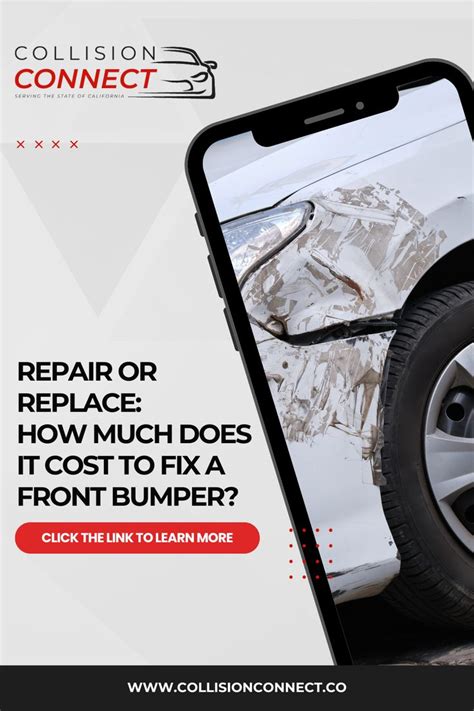 🚘 Repair or Replace? Front Bumper Fix Costs Explained 💸 | Bumper repair ...