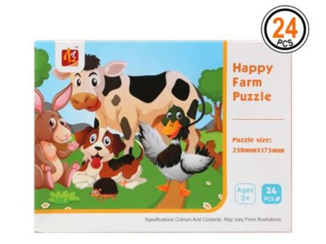 Puzzle Granja Feliz Piezas Nanoen