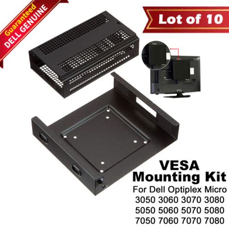 Lot X 10 DELL OptiPlex Micro 5050 5060 5070 5080 VESA Mount Kit 452