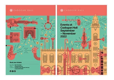 Cadogan Hall Events Brochure on Behance