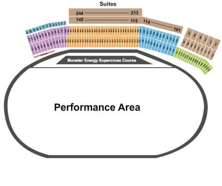 Atlanta Motor Speedway Seating Map