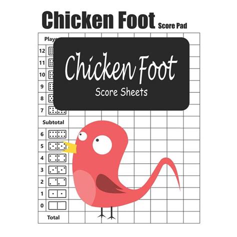 Chicken Foot Score Sheets : Chicken Foot Dominos Game (Paperback ...